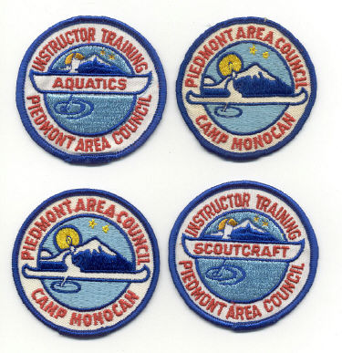 Camp Monocan 1960 Pocket Patches