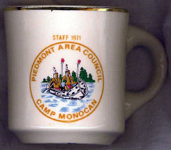 Camp Monocan 1971 Staff Mug