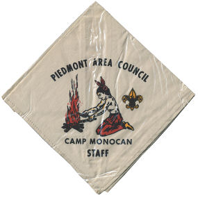 Camp Monocan 1963 Staff Neckerchief