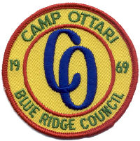 Camp Ottari 1969 Pocket Patch