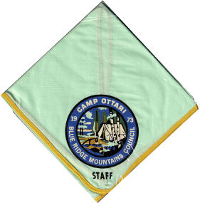 Camp Ottari 1973 Staff Neckerchief
