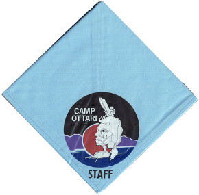 Camp Ottari 1975 Staff Neckerchief