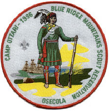 Camp Ottari 1996 Jacket Patch