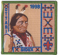 Camp Ottari 1998 Pocket Patch