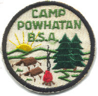 Camp Powhatan 1961 Pocket Patch