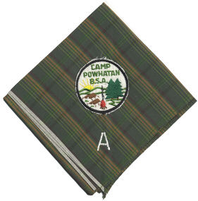Camp Powhatan 1961 Staff Neckerchief