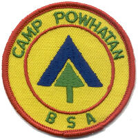 Camp Powhatan 1964 Pocket Patch