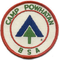 Camp Powhatan 1966 Pocket Patch