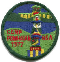 Camp Powhatan 1977 Pocket Patch