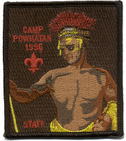 Camp Powhatan 1996 Staff Pocket Patch