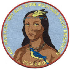 Camp Powhatan 1997 Jacket Patch