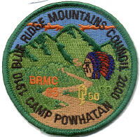 Camp Powhatan 2000 Trader Pocket Patch