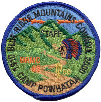 Camp Powhatan 2000 Staff Pocket Patch