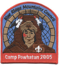 Camp Powhatan 2005 Pocket Patch