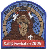 Camp Powhatan 2005 Staff Pocket Patch