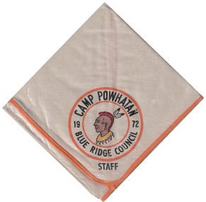 Camp Powhatan 1972 Staff Neckerchief