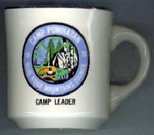 Camp Powhatan 1973 Camp Leader Mug