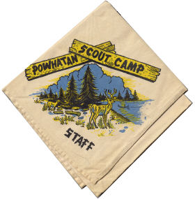 Camp Powhatan 1961 Staff Neckerchief