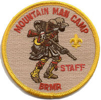 Mountain Man Outpost Staff Pocket Patch