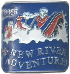 New River Adventure Program Hiking Stick Medallion